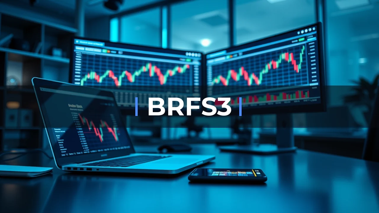 Como negociar BRFS3 (BRF S.A.) com uma visão prática